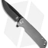 Kizer Pinkerton Escort Flipper Knife Titanium (3.5" Black) Ki4481
