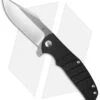 Kizer Vanguard Series Laconico Intrepid Flipper Black G-10 Knife (3.625" Satin)