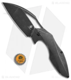 Kizer Isham Megatherium Flipper Knife Titanium (3.6" Black SW) Ki4502A2 7 Kizer Isham Megatherium Flipper Knife Titanium (3.6" Black SW) Ki4502A2 -Kizer Store kizer isham megatherium blackwash Ki4502A2 BHQ 70971 dl size
