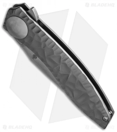Kizer John Gray S.L.T. Flipper Knife Textured Ti (3.5" Stonewash) Ki4474A2 2 Kizer John Gray S.L.T. Flipper Knife Textured Ti (3.5" Stonewash) Ki4474A2 - Image 2