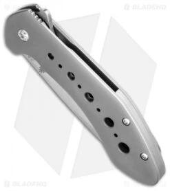 Kizer Matsuoka Kala Flipper Knife Titanium (3.75" Satin) Ki4479 -Kizer Store kizer kala ki4479 BHQ 34539 jr spine