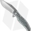 Kizer Cucchiara Compadre Frame Lock Knife Titanium (4" Stonewash) Ki5465A2