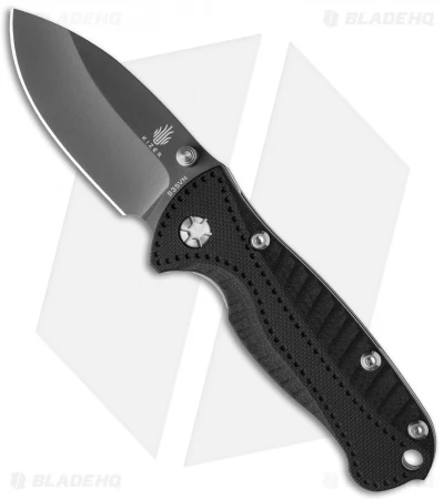 Kizer Small Hunter Liner Lock Knife Black G-10 (2.5" Gray) Ki3416A1 1 Kizer Small Hunter Liner Lock Knife Black G-10 (2.5" Gray) Ki3416A1