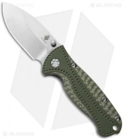 Kizer Small Hunter Liner Lock Knife Green G-10 (2.5" Satin) Ki3416A2