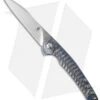 Kizer Splinter Frame Lock Knife Titanium (3.375" Stonewash) Ki3457A2