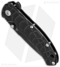 Kizer Caligine Frame Lock Knife Titanium (3.5" Black SW) Ki401D1 -Kizer Store kizer ki401d1 bottom cm