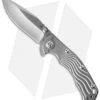 Kizer River Cat Frame Lock Knife Titanium (3.375" Stonewash) Ki4456A1