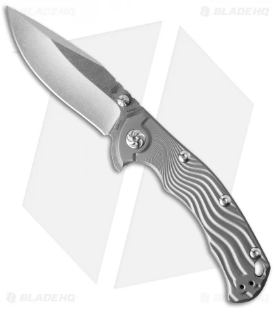 Kizer River Cat Frame Lock Knife Titanium (3.375" Stonewash) Ki4456A1 1 Kizer River Cat Frame Lock Knife Titanium (3.375" Stonewash) Ki4456A1