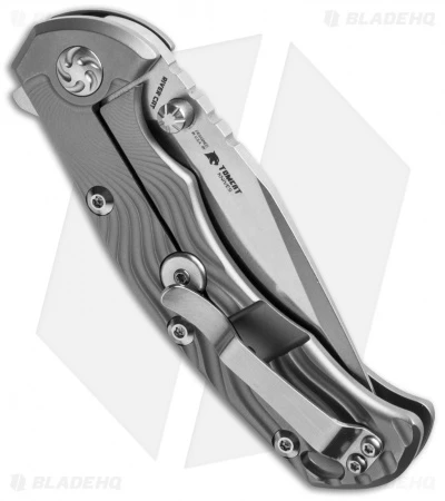 Kizer River Cat Frame Lock Knife Titanium (3.375" Stonewash) Ki4456A1 3 Kizer River Cat Frame Lock Knife Titanium (3.375" Stonewash) Ki4456A1 - Image 3