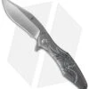 Kizer Cucchiara Trifecta Knife Embellished Titanium (3.875" Stonewash) Ki5462A2