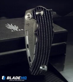 Kizer Willumsen Perock Flipper Knife Black Titanium (3.5" Satin) Ki4485 7 Kizer Willumsen Perock Flipper Knife Black Titanium (3.5" Satin) Ki4485 -Kizer Store kizer perock willumsen flipper cm