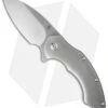 Kizer Degnan Roach Flipper Knife Titanium (3.5" Satin) Ki4477