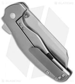 Kizer Sheepdog C01C Frame Lock Flipper Knife Titanium (3.25" Stonewash) Ki4488 -Kizer Store kizer sheepdog c01c ki448 BHQ 37595 jr side