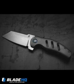 Kizer Sheepdog C01C Frame Lock Flipper Knife Titanium (3.25" Stonewash) Ki4488 -Kizer Store kizer sheepdog c01c ki4488 BHQ 37595 dl