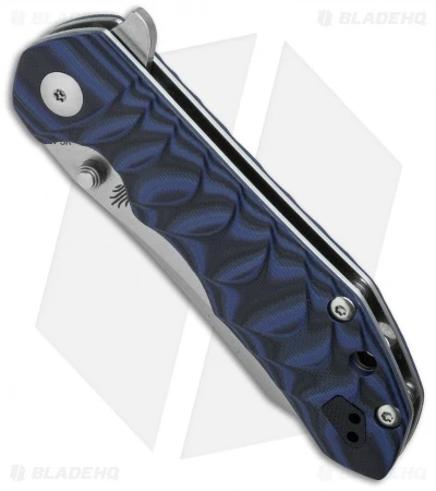 Kizer Vanguard Series Sovereign Flipper Black/Blue G-10 (3.6" Stonewash) V4423A2 2 Kizer Vanguard Series Sovereign Flipper Black/Blue G-10 (3.6" Stonewash) V4423A2 - Image 2