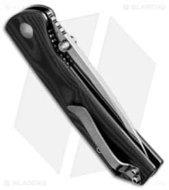 Kizer Vanguard V3 Vigor Liner Lock Knife Black G-10 (3" Satin) V3403N1 7 Kizer Vanguard V3 Vigor Liner Lock Knife Black G-10 (3" Satin) V3403N1 -Kizer Store kizer v3 vigor v3403a1 black back jr