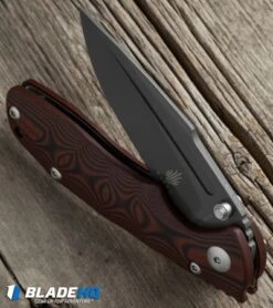 Kizer Vanguard Series Bolt Knife Red/Black G-10 (3.5" Gray) V4412A2 -Kizer Store kizer vanguard begleiter red g10 v4412a2 half cm