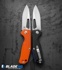 Kizer Vanguard Kesmec Liner Lock Knife Orange G-10 (3.25" Satin) V4461A2 -Kizer Store kizer vanguard kemec orange V4461A2 BHQ 34581 black V4461A1 BHQ 34583 dl