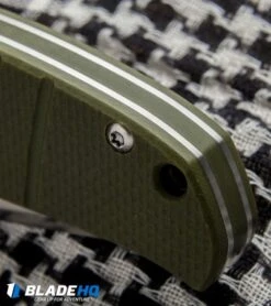 Kizer Vanguard Laconico Intrepid Flipper Green G-10 Knife (3.625" Satin) V4468A2 9 Kizer Vanguard Laconico Intrepid Flipper Green G-10 Knife (3.625" Satin) V4468A2 -Kizer Store kizer vanguard laconico intrepid green g10 butt cm