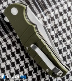 Kizer Vanguard Laconico Intrepid Flipper Green G-10 Knife (3.625" Satin) V4468A2 11 Kizer Vanguard Laconico Intrepid Flipper Green G-10 Knife (3.625" Satin) V4468A2 -Kizer Store kizer vanguard laconico intrepid green g10 side cm