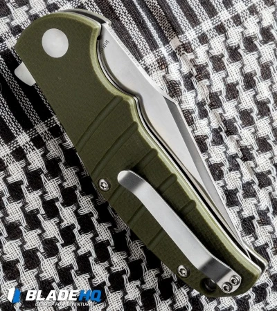 Kizer Vanguard Laconico Intrepid Flipper Green G-10 Knife (3.625" Satin) V4468A2 6 Kizer Vanguard Laconico Intrepid Flipper Green G-10 Knife (3.625" Satin) V4468A2 - Image 6